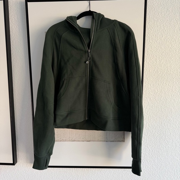 Lululemon Scuba Oversized Full Zip in Legacy Green - Picture 2 of 2